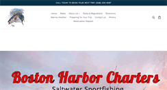 Desktop Screenshot of bostonharborcharters.com